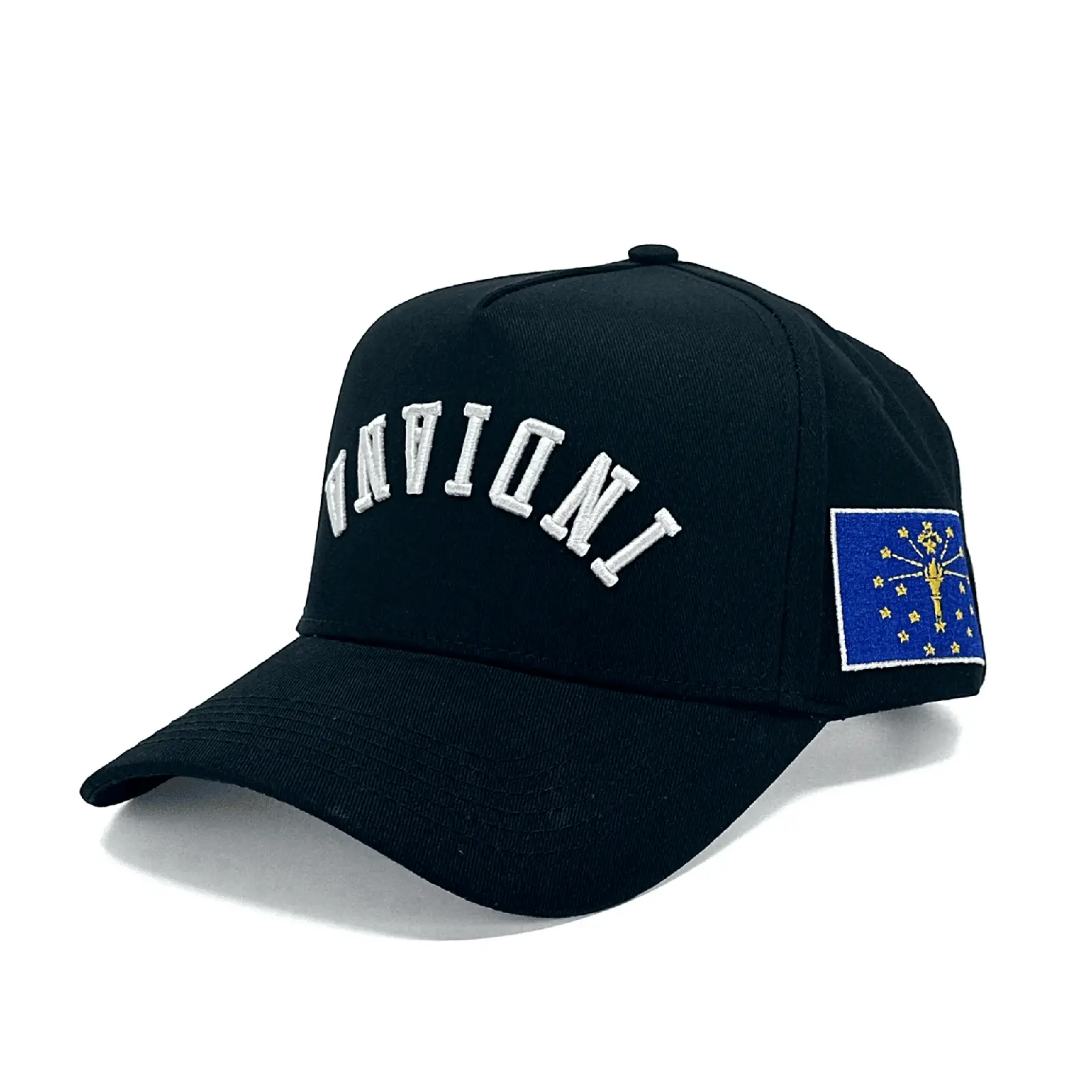 Indiana Upside Down Hat Trend Indiana Reversed Hat Indiana Merch Awesome Father's Day Gifts -WearandDecor