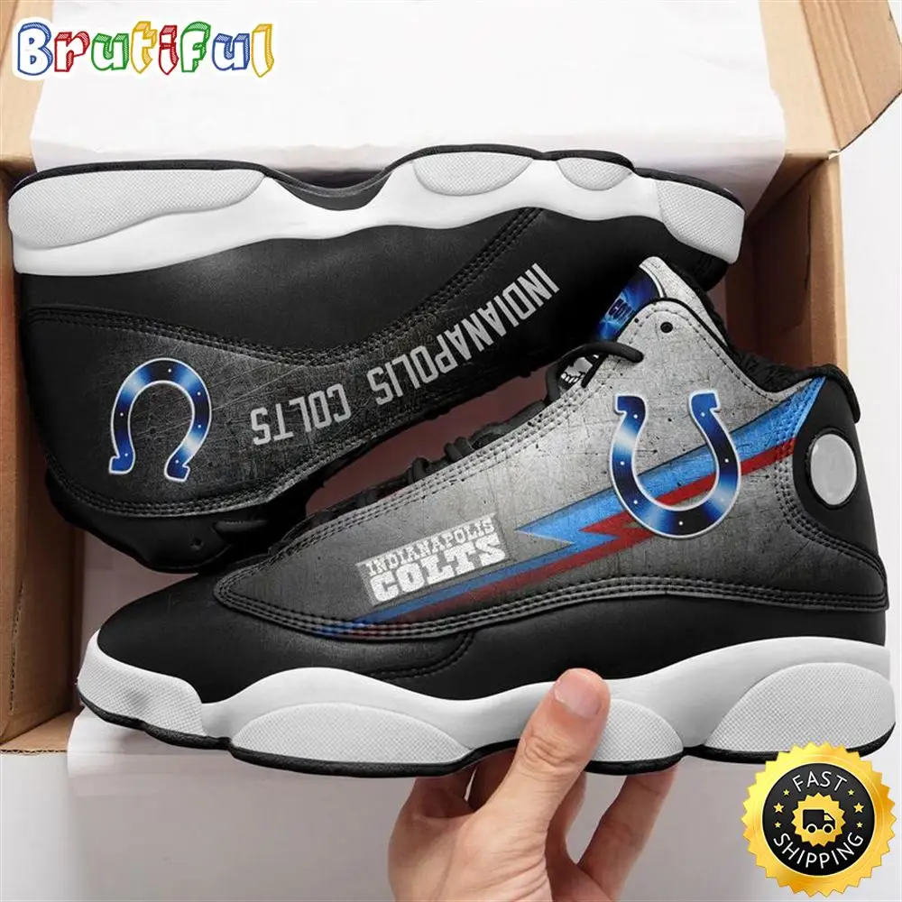 Indianapolis Colts Nfl Ver 3 Air Jordan 13 Sneaker