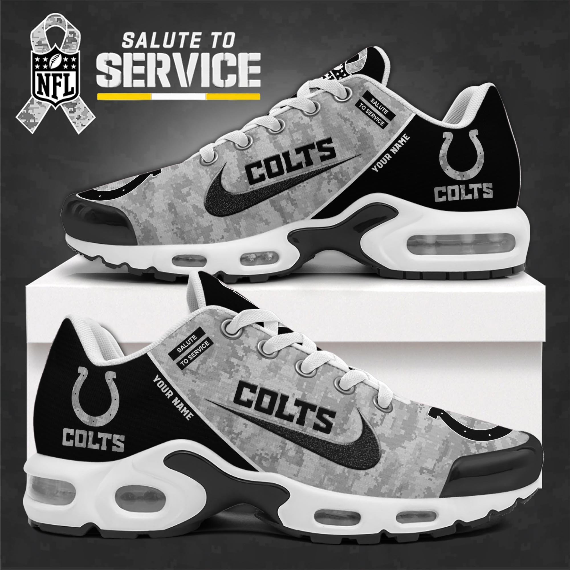 Indianapolis Colts Team Shoes 2025 Version Custom Name 581 Indianapolis Colts Team Shoes 2025 Version Custom Name 581 - Image 1