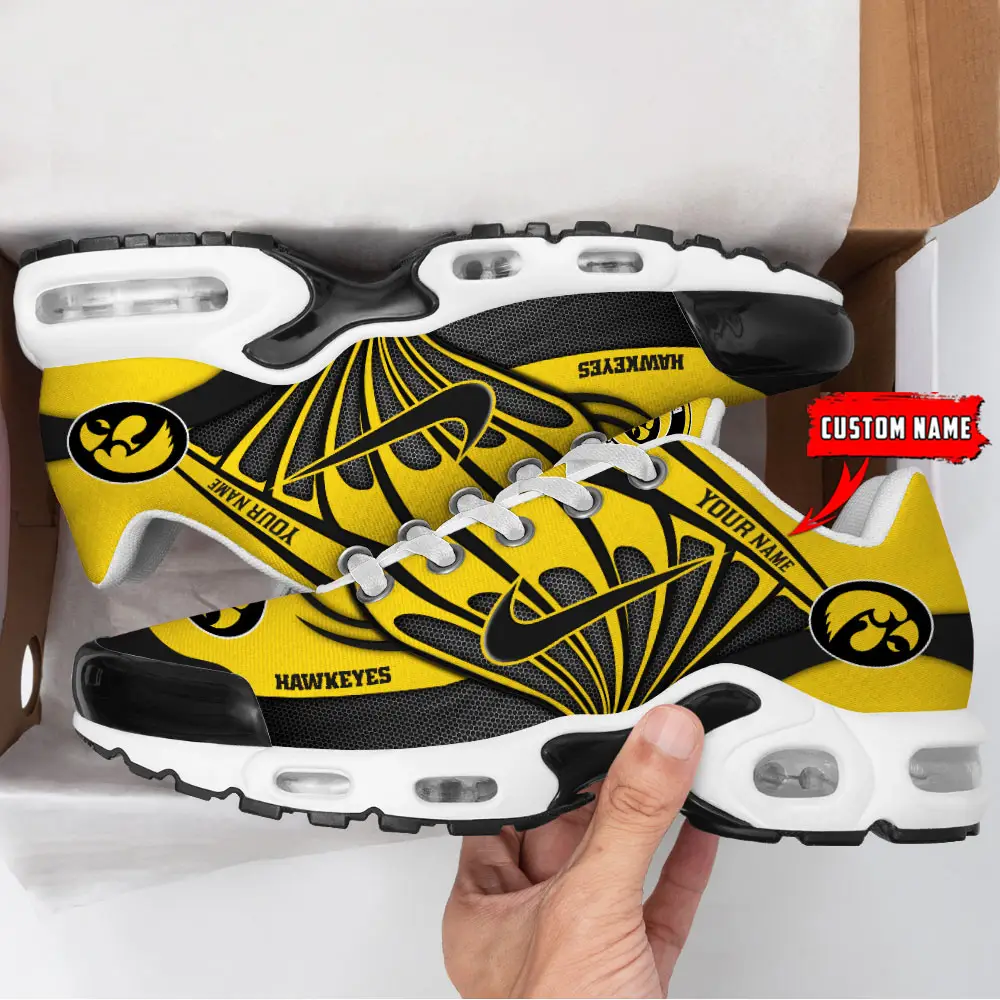 Iowa Hawkeyes Air Max Plus Shoes Sneakers For Men And Women