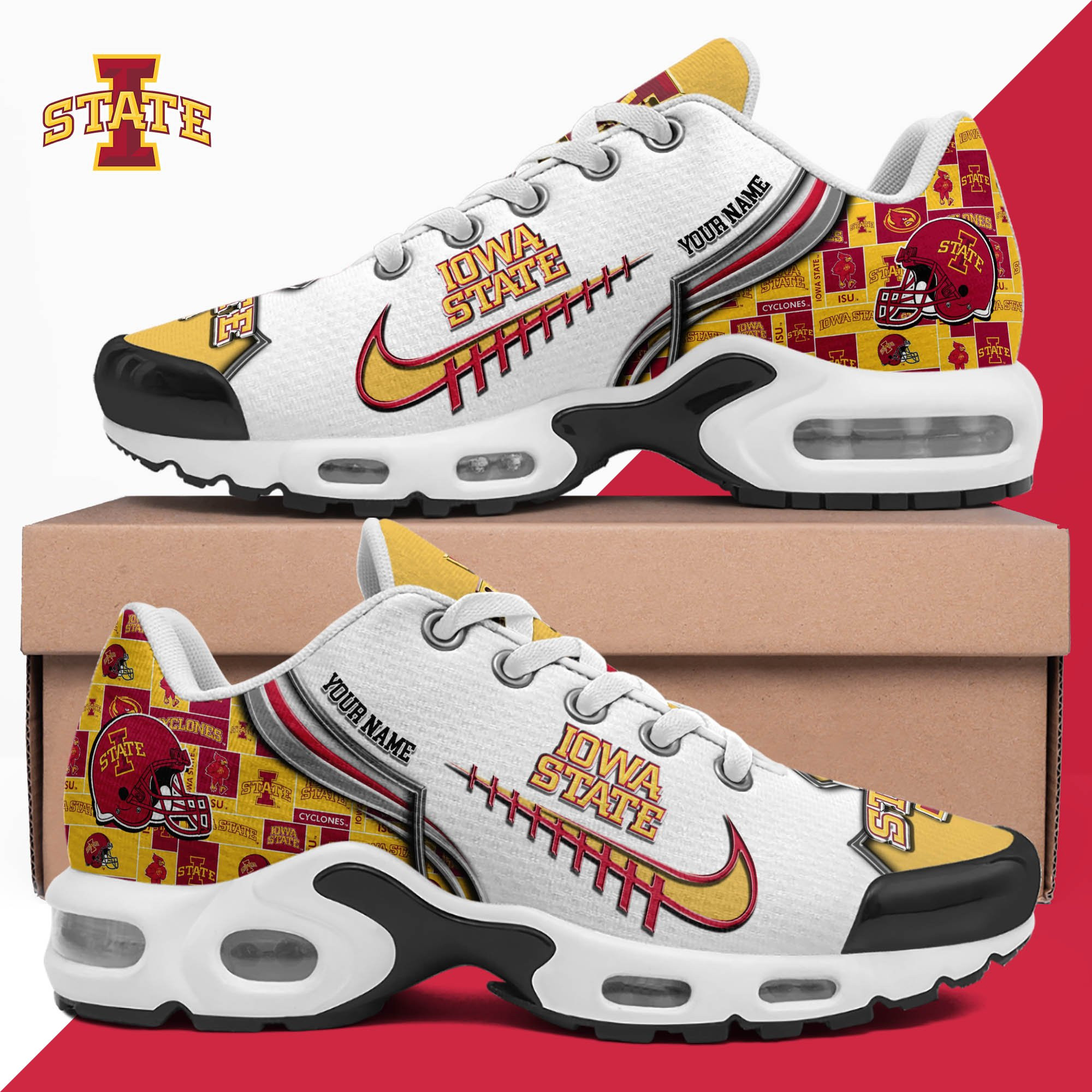 Iowa State Cyclones Shoes 2025 Version Custom Your Name 642