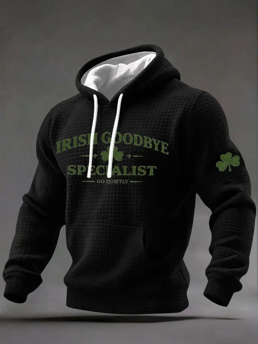 Irish Goodbye Specialist Hoodie St Patrick's Day Clothing Best Present For Men Irish Goodbye Specialist Hoodie St Patrick's Day Clothing Best Present For Men - Image 1