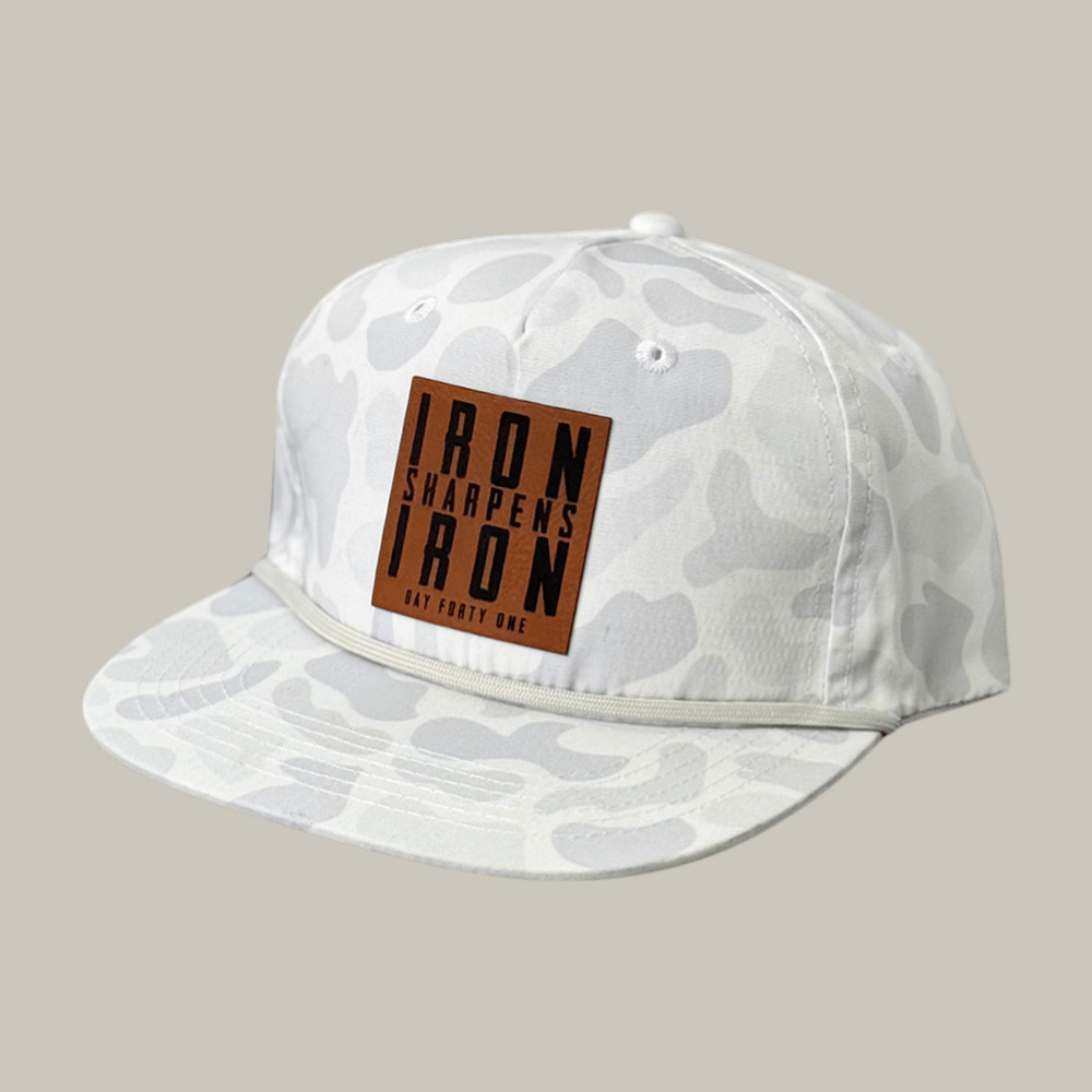 Iron Sharpens Iron Day Forty One Hat Christian Themed Day Forty One Cap Present Idea For Enthusiasts