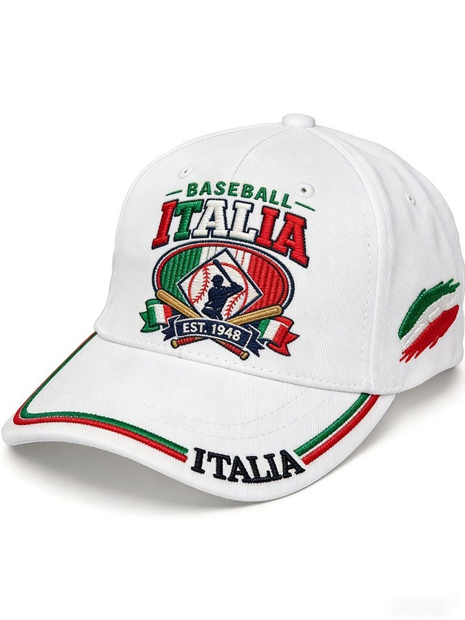 Italia WBC Baseball Dad Hat World Baseball Classic 2026 Ball Cap Unique Gift For Brother