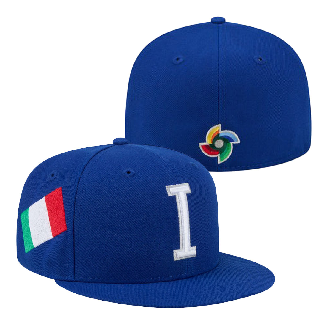 Italy Baseball 2026 World Baseball Classic Snapback Hat Embroidered Gift for Boyfriend