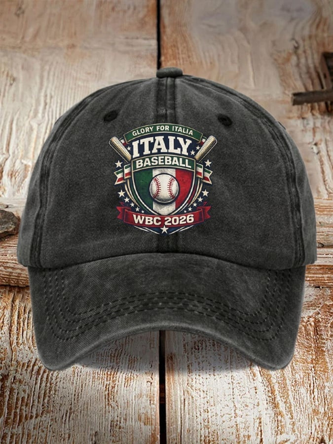 Italy Baseball WBC 2026 Hat Glory For Italia World Classic Baseball Cap Gifts For Fans
