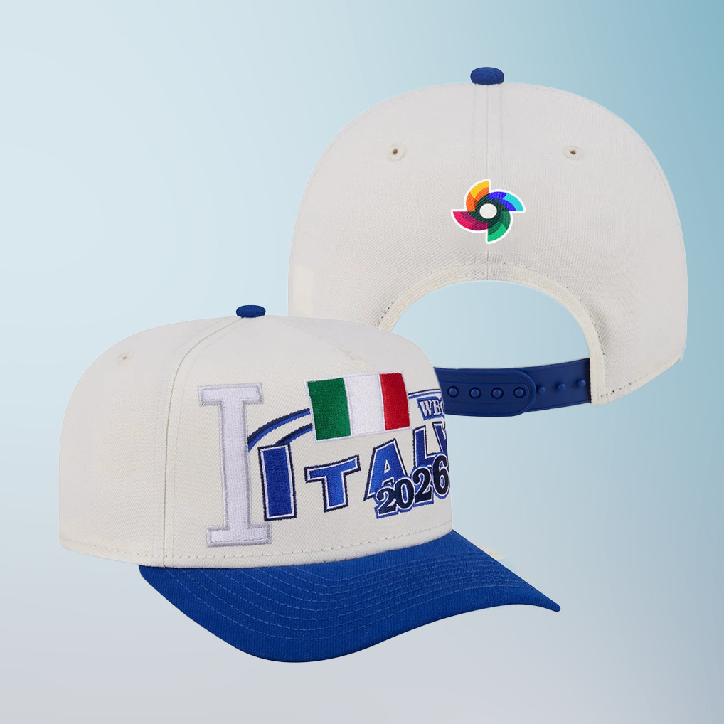 Italy Baseball World Baseball Classic 2026 Dad Hat Italy Flag Ball Cap Gift For Sport Lovers