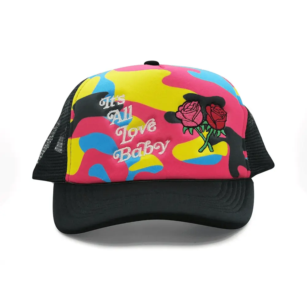 It's All Love Baby Trucker Hat Best Father's Day Special Gifts -WearandDecor