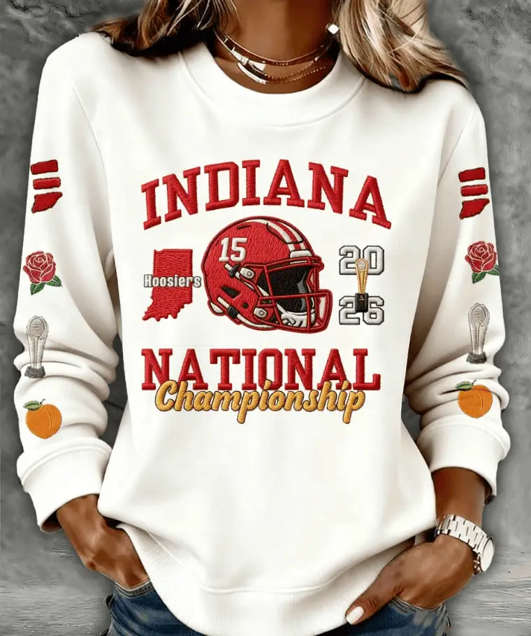 IU Football National Championship 2026 Sweatshirt Indiana Hoosiers Gift for Game Day