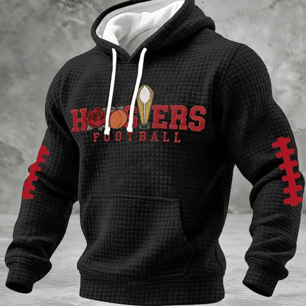 IU Football National Championship Hoodie Indiana Football Chaps Hoodie Game Day Gear