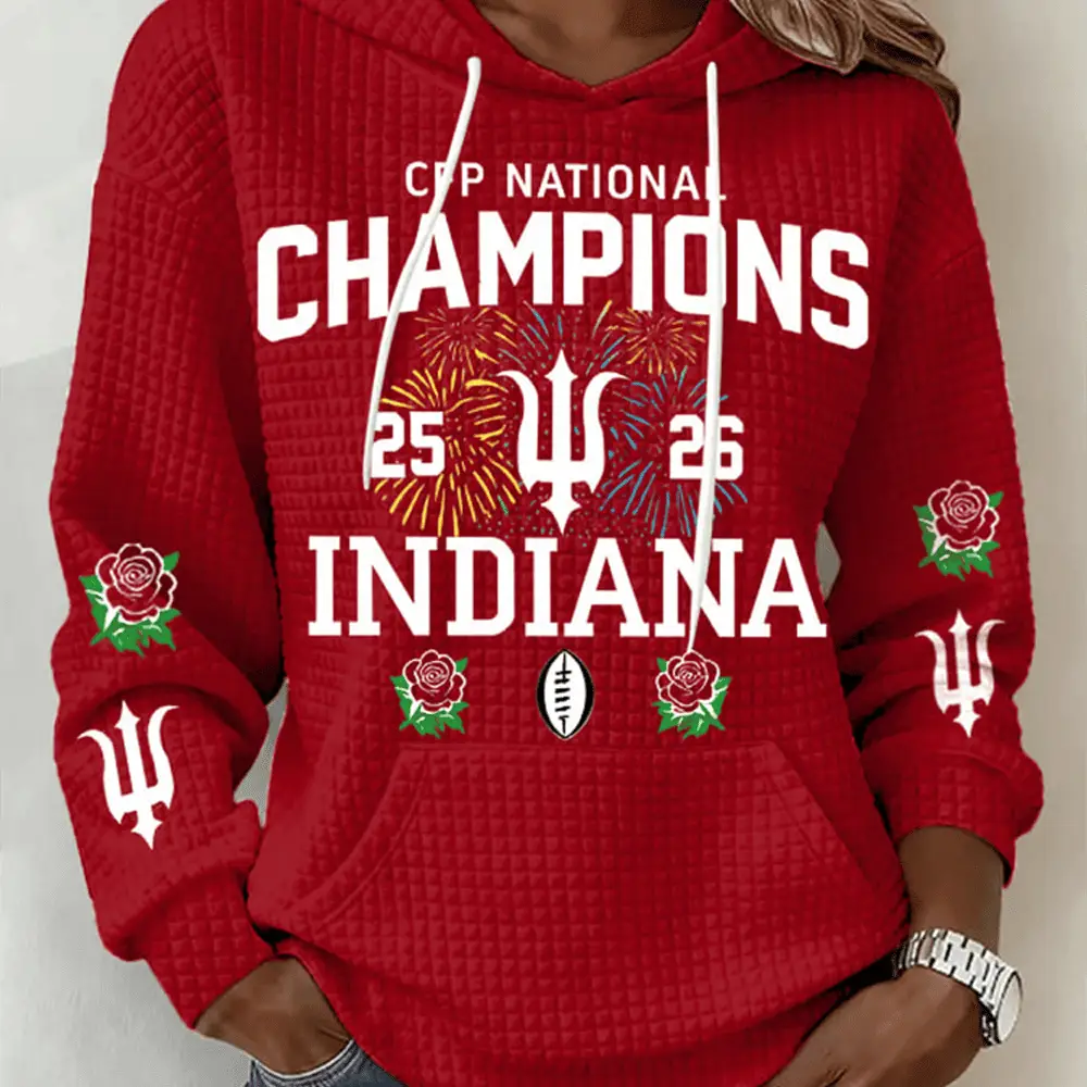 IU Football National Championship Hoodie IU Football National Championship Merch