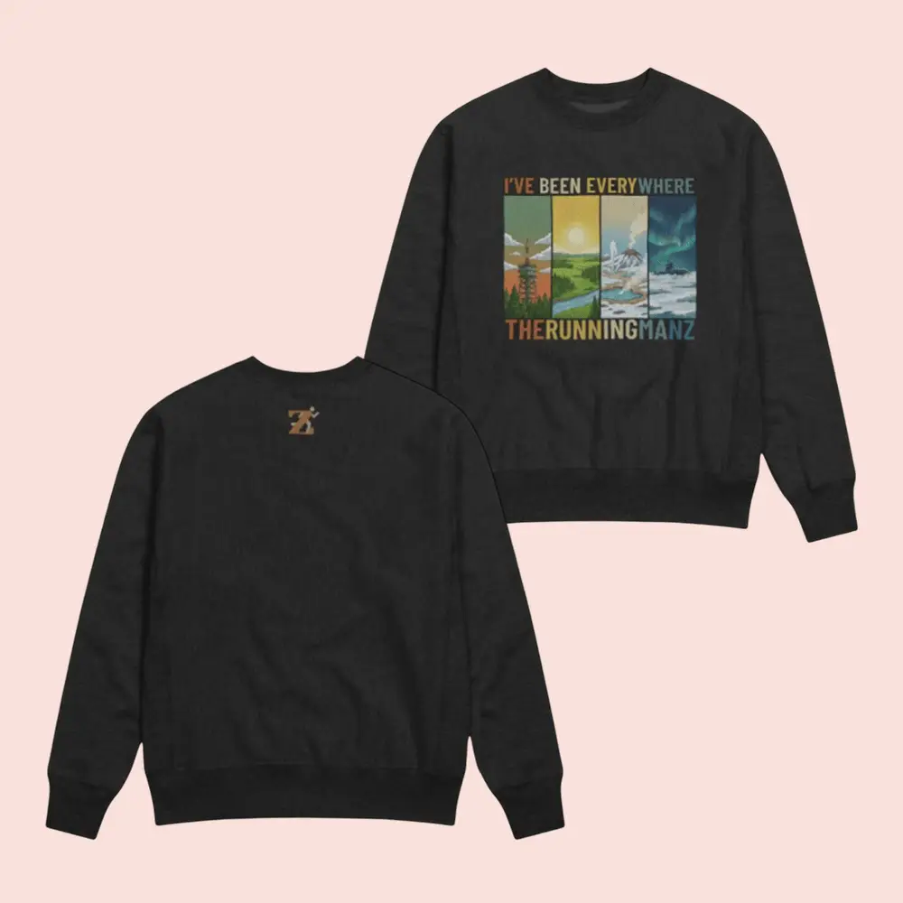 I've Been Everywhere Sweatshirt Therunningmanz Clothing Gift For Travelers