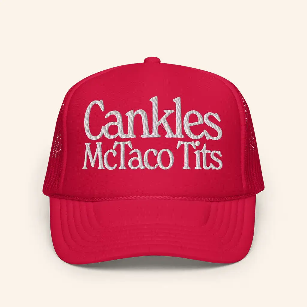 I've Had It Merch Cankles Red Trucker Hat Embroidered Gift Ideas For Dudes -WearandDecor