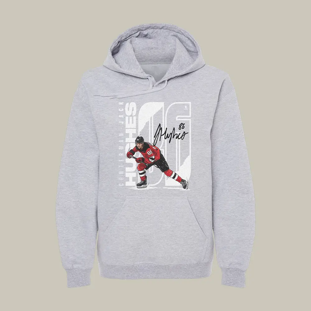 Jack Hughes Stretch Hoodie Jack Hughes Hooded Sweatshirt Winter Olympic Fan Gift