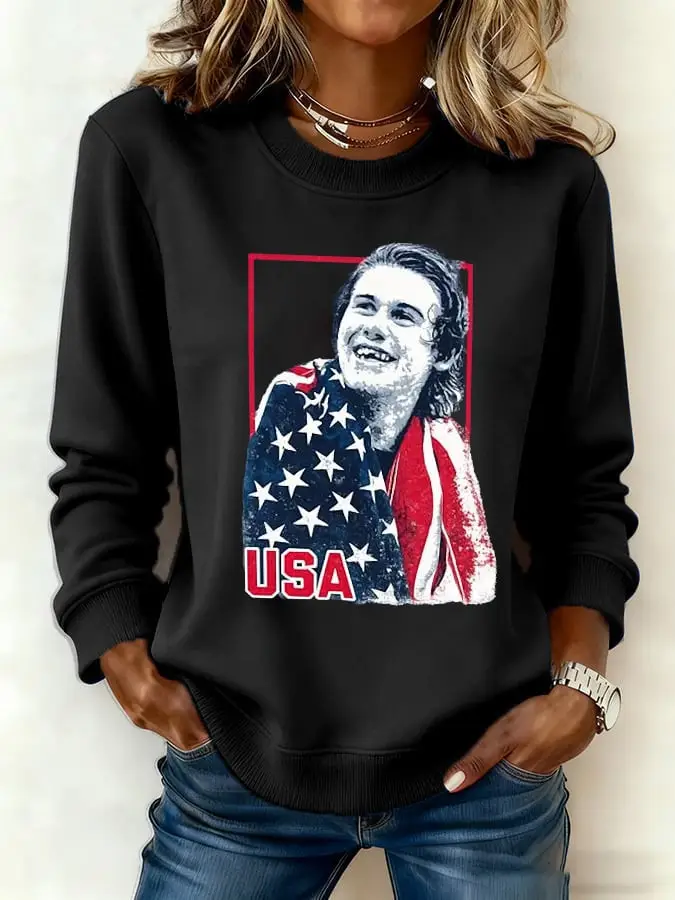 Jack Hughes Team USA Hockey Olympics Sweatshirt Black Gold Medal Jack Hughes Merch For Women