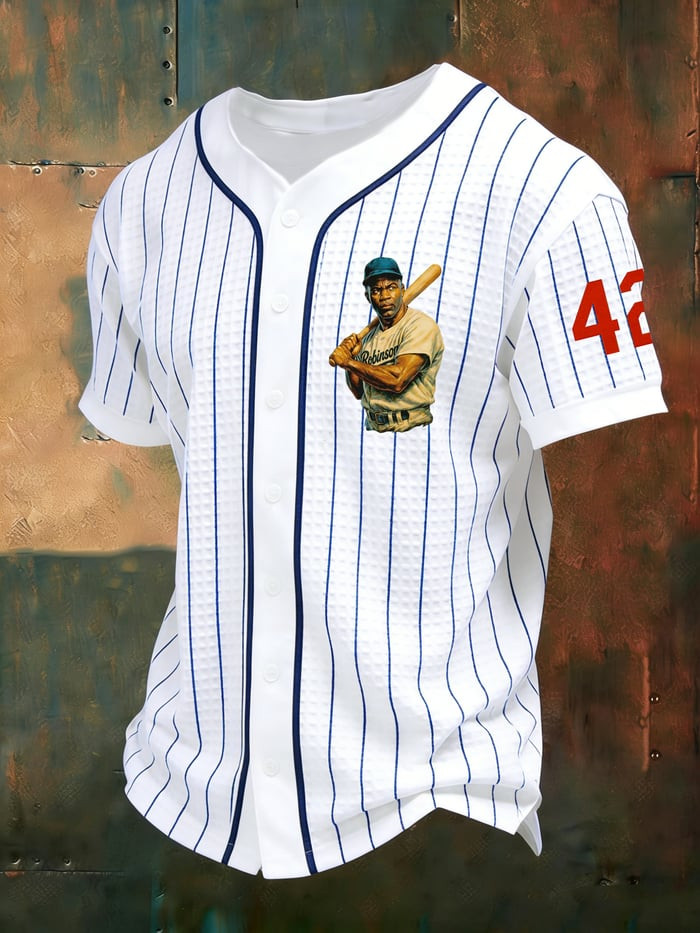 Jackie Robinson 42 Baseball Jersey Jackie Robinson Day Merch USA Baseball Gift