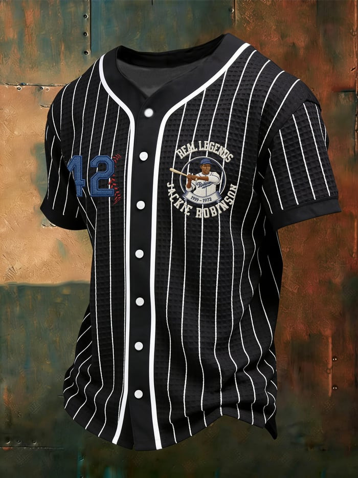 Jackie Robinson 42 Baseball Jersey Mens USA Baseball Merch Jackie Robinson Day Gift