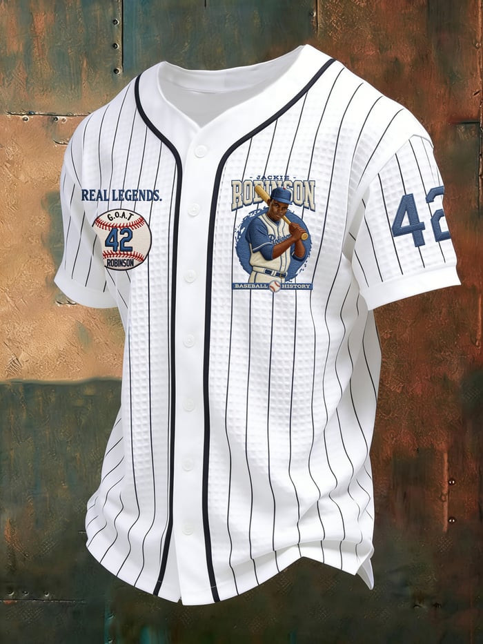 Jackie Robinson 42 USA Baseball Jersey Baseball Legend Shirt Jackie Robinson Day Gift