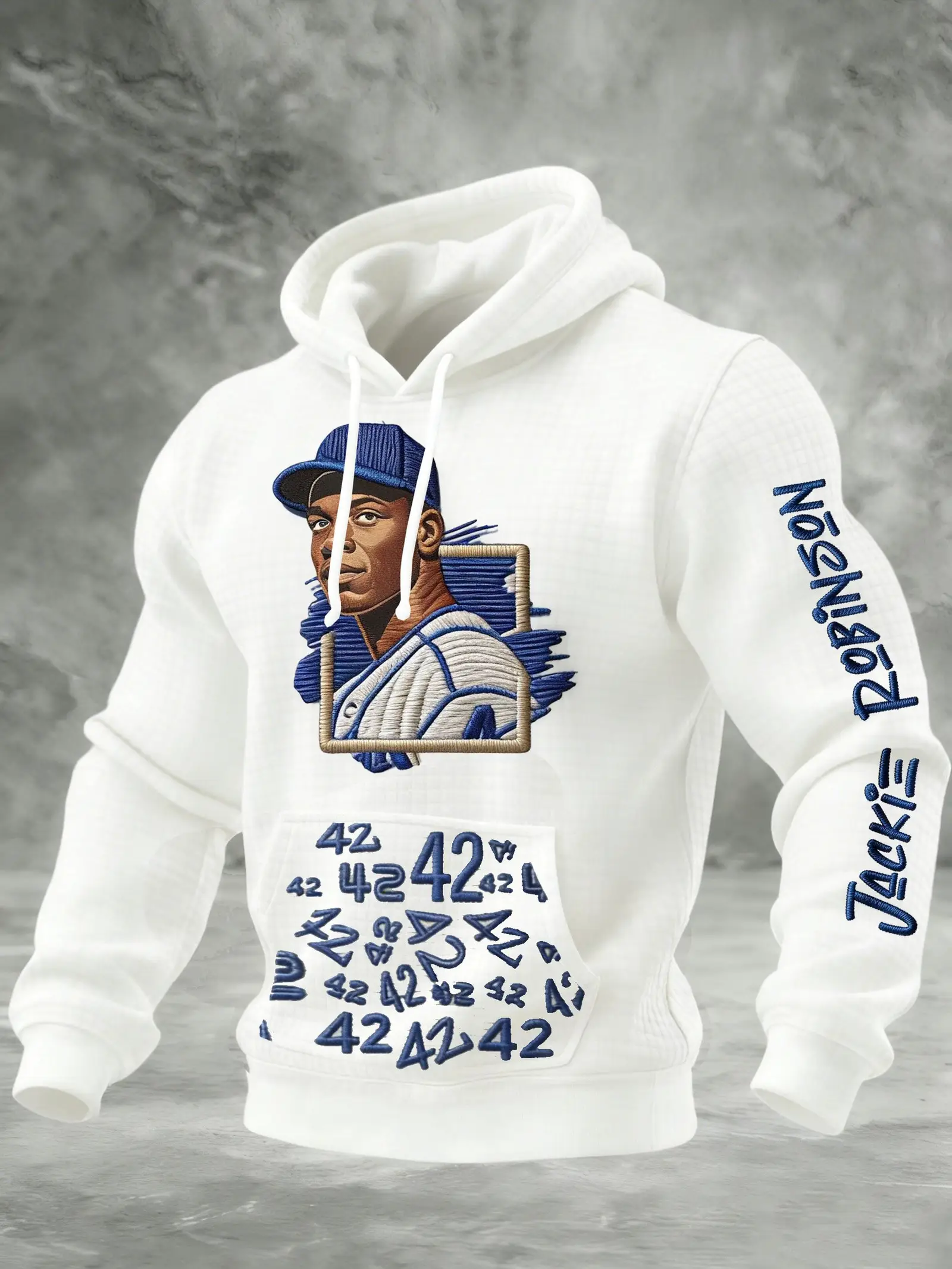 Jackie Robinson Day 42 Hoodie Jackie Robinson Merch Dodgers Father's Day Gifts For Dad