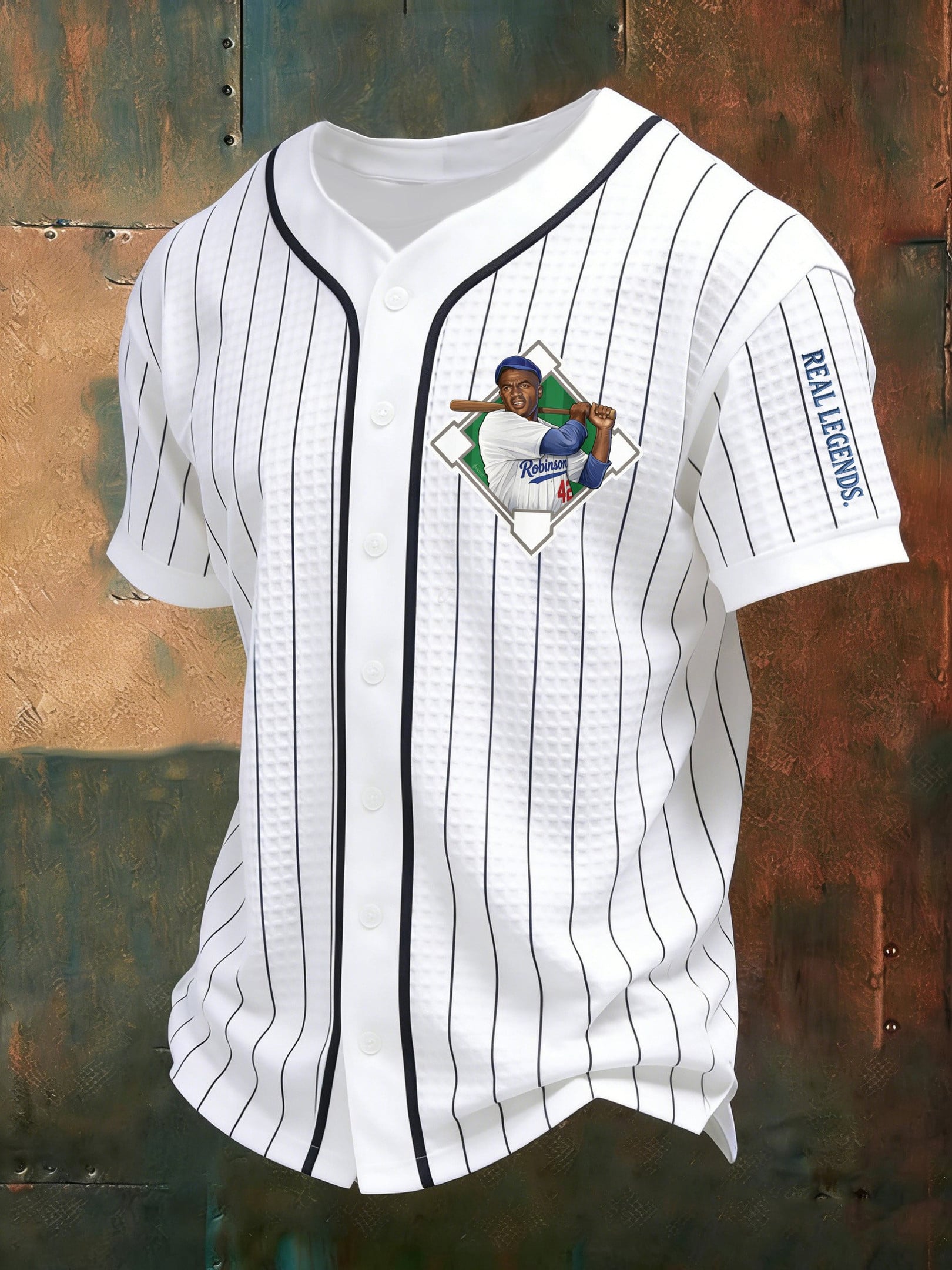 Jackie Robinson Day Merch Jackie Robinson 42 Real Legend Jersey Brooklyn Dodgers Merch For Fans