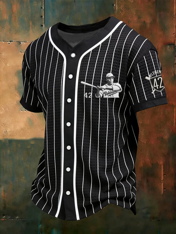 Jackie Robinson Day Merch Jackie Robinson 42 USA Baseball Jersey Mens Memorial Gift