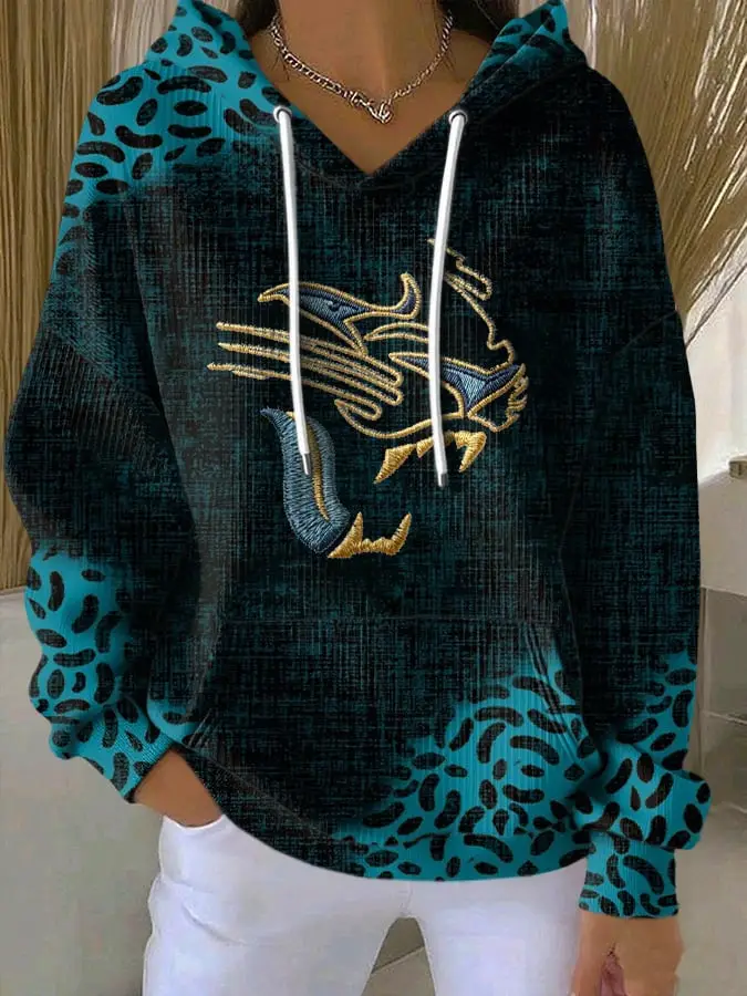 Jacksonville Jaguars Merch Football Hoodie Jacksonville Jaguars Clothing Gifts For Women