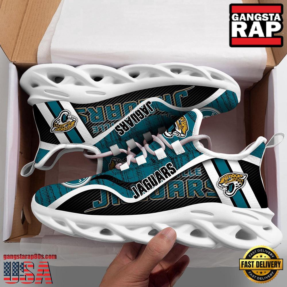 Jacksonville Jaguars National Football League Clunky Air Max Shoes Air Cushion Sneakers Gift For Fans