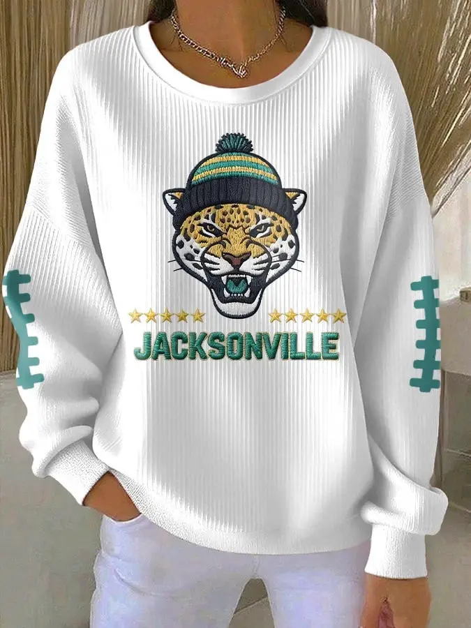 Jacksonville Jaguars Sweatshirt Game Day Women?? Apparel Jaguars Football Merch Fan Gifts