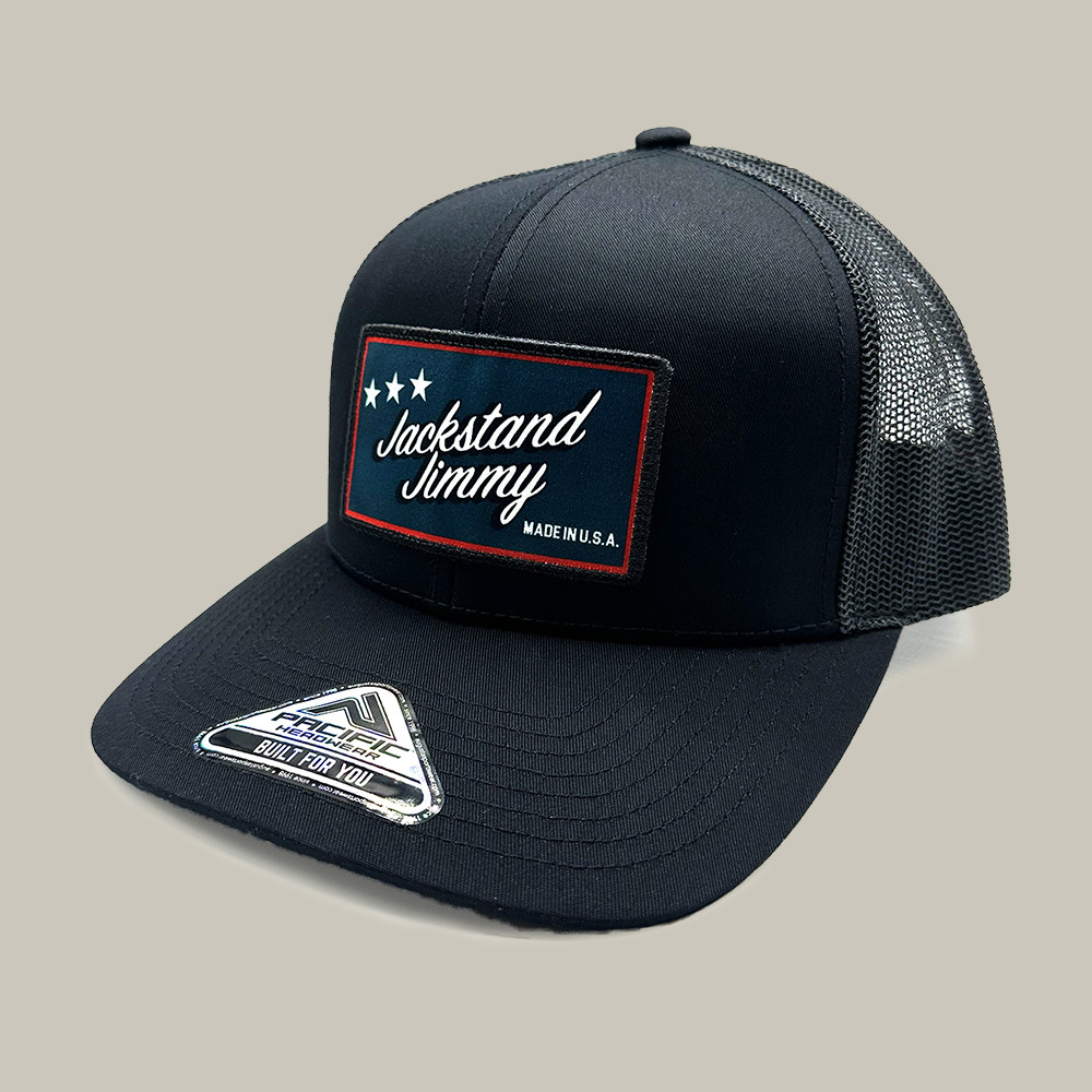 Jackstand Jimmy Trucker Hat Cleetus McFarland Trucker Cap Present For Racing Car Lovers