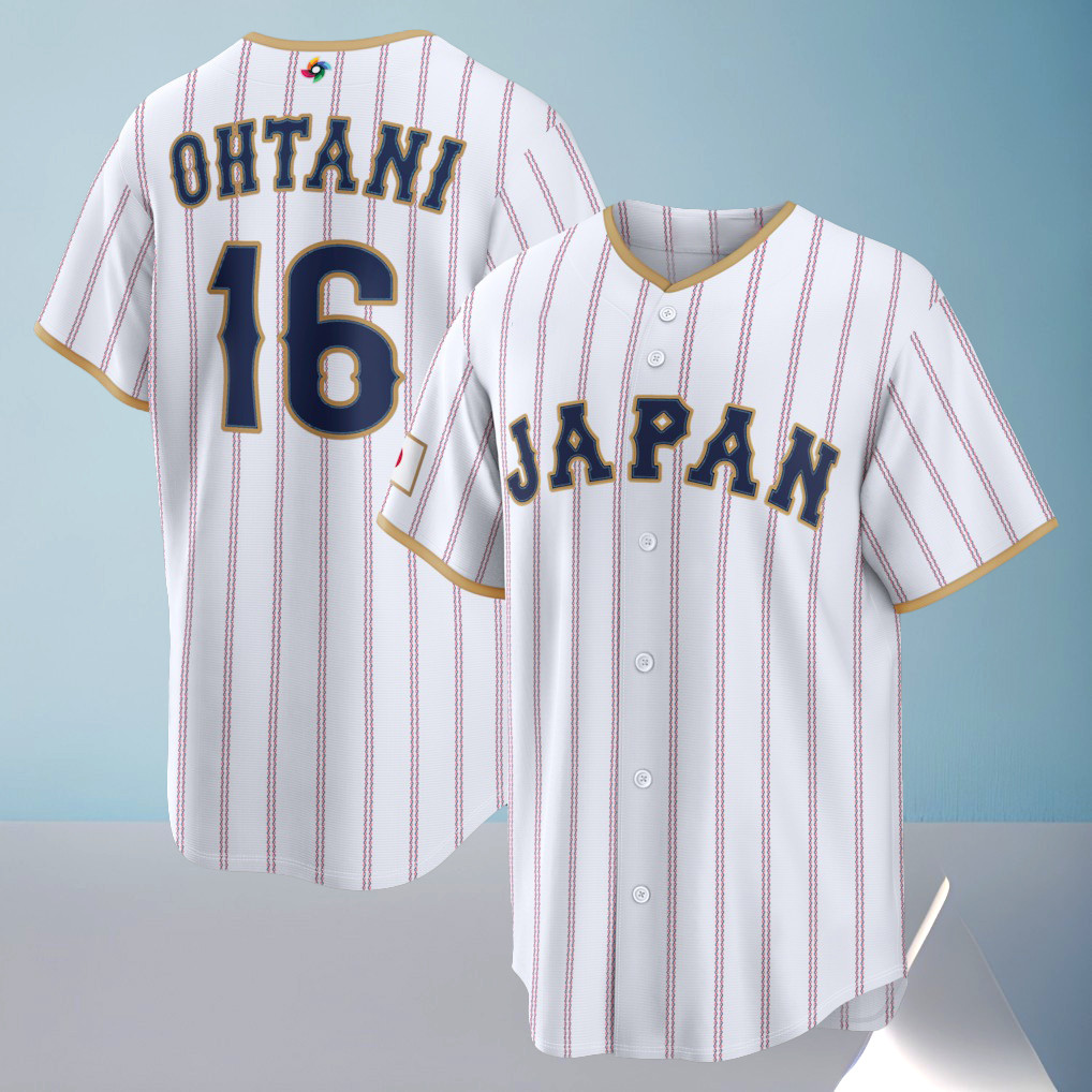 Japan Baseball Shohei Ohtani 2026 World Baseball Classic Home Stadium Jersey Best Gift For Baseball Lovers