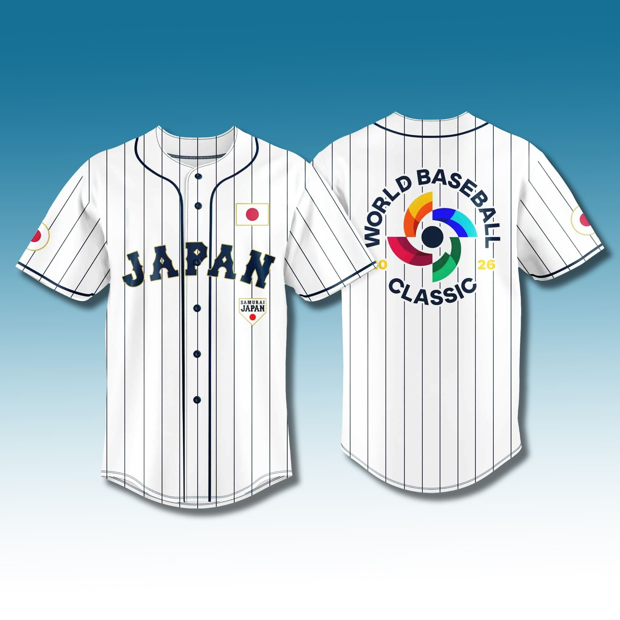 Japan Team 2026 World Baseball Classic Jersey WBC 2026 Clothing for Team Japan Supporters