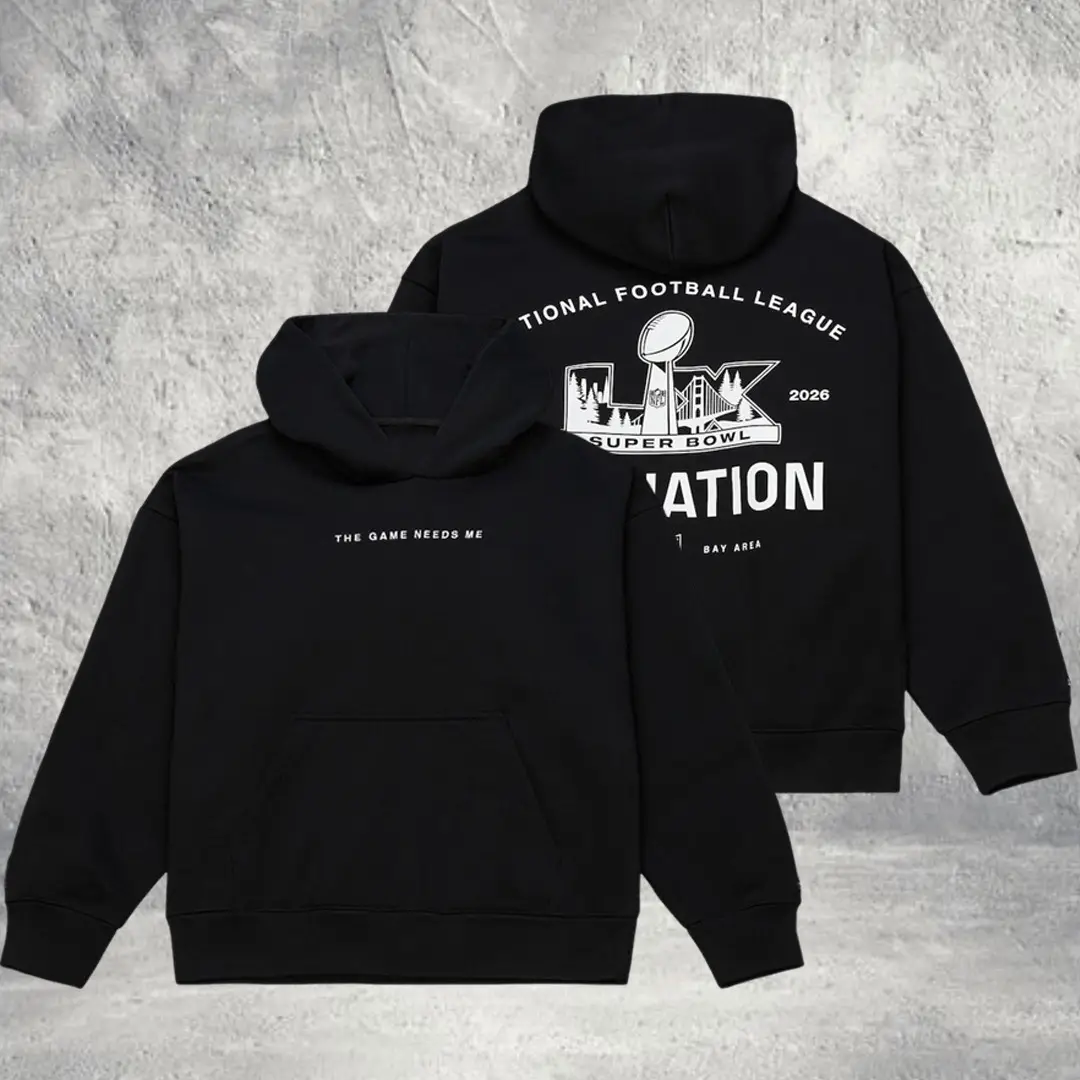 Jay-Z The Game Needs Me Hoodie Super Bowl Apparel Game Day Outfit