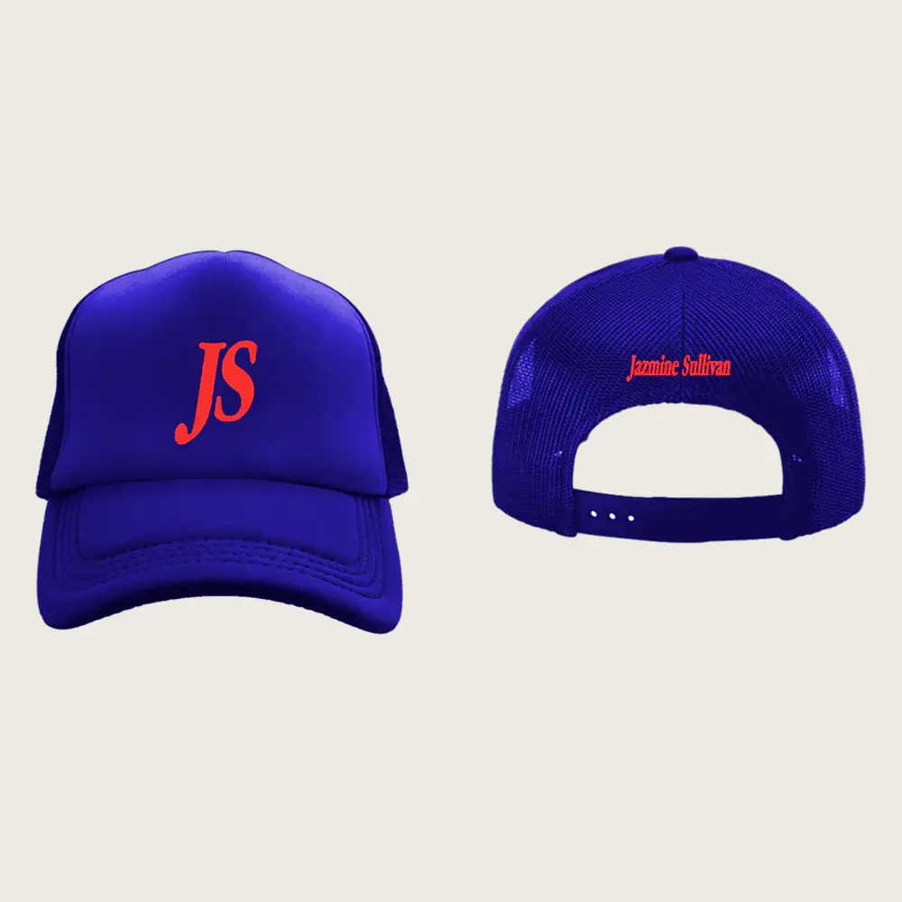 Jazmine Sullivan Merch JS Trucker Hat Christmas Present Ideas For Boyfriend -WearandDecor