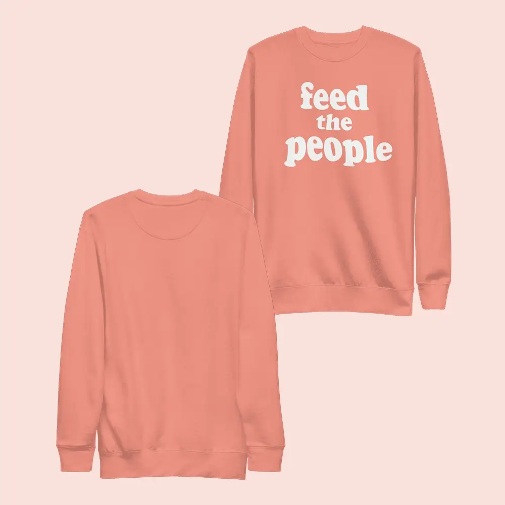 Jen Hamilton Merch Feed The People Sweatshirt Birthday Gifts For Her