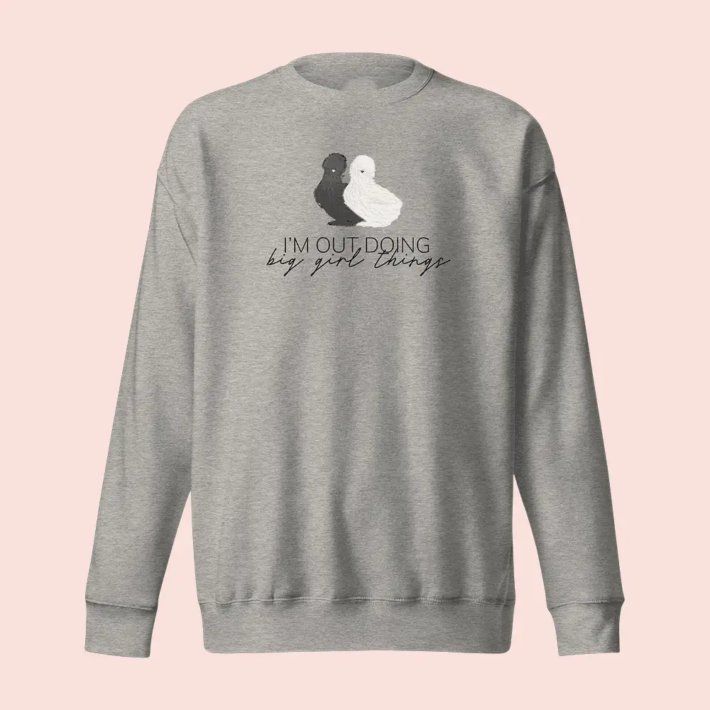 Jen Hamilton Merch I'm Out Doing Big Girl Thing Sweatshirt Tiktok Trend Apparel Gifts For Her