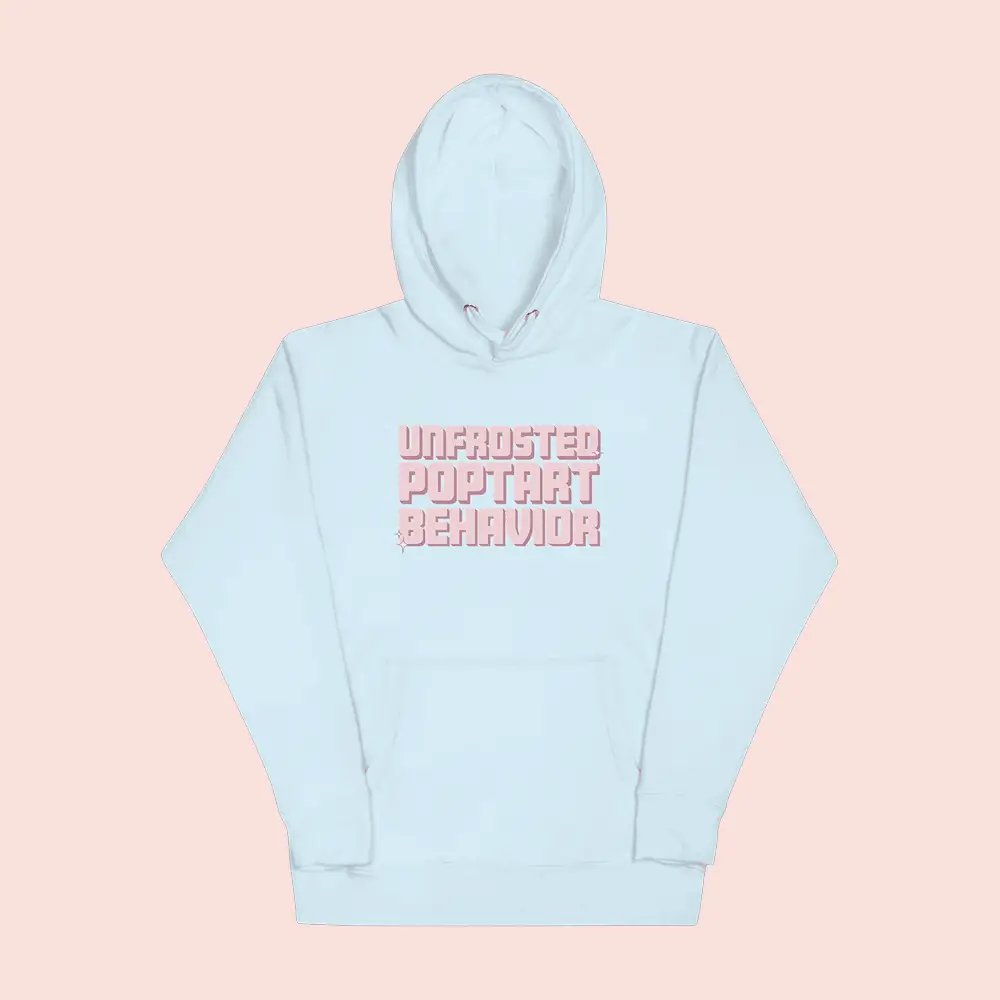 Jen Hamilton Merch Unfrosted Poptart Behavior Hoodie Present For Sisters