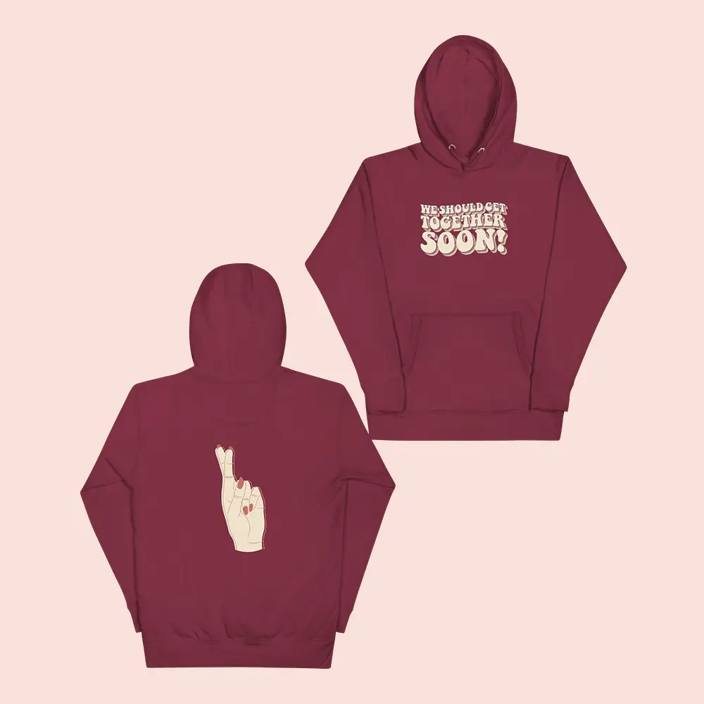Jen Hamilton Merch We Should Get Together Soon Hoodie Korean Finger Heart Hoodie Gifts Jen Hamilton Merch We Should Get Together Soon Hoodie Korean Finger Heart Hoodie Gifts - Image 1