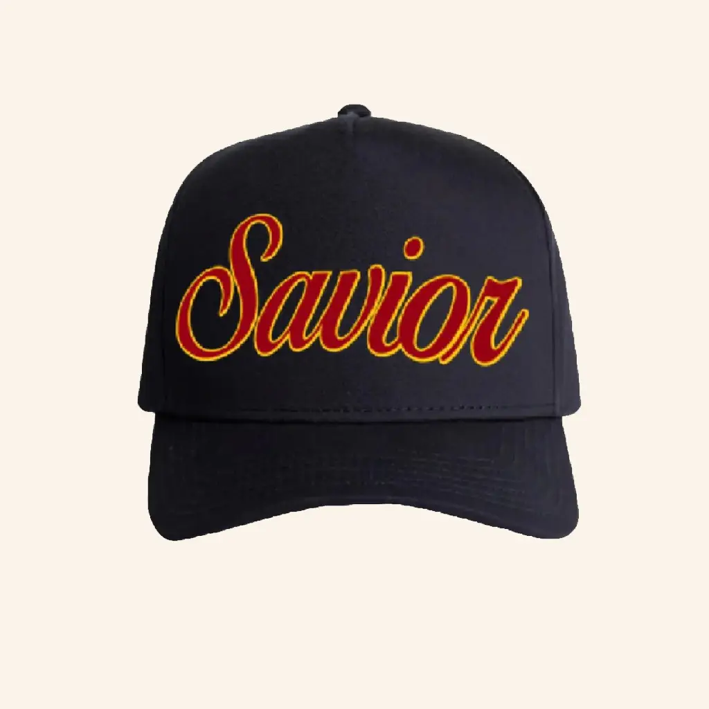 Jesus Image Merch Embroidered Savior Hat Christian Cap Christmas Gifts For Dad Jesus Image Merch Embroidered Savior Hat Christian Cap Christmas Gifts For Dad - Image 1