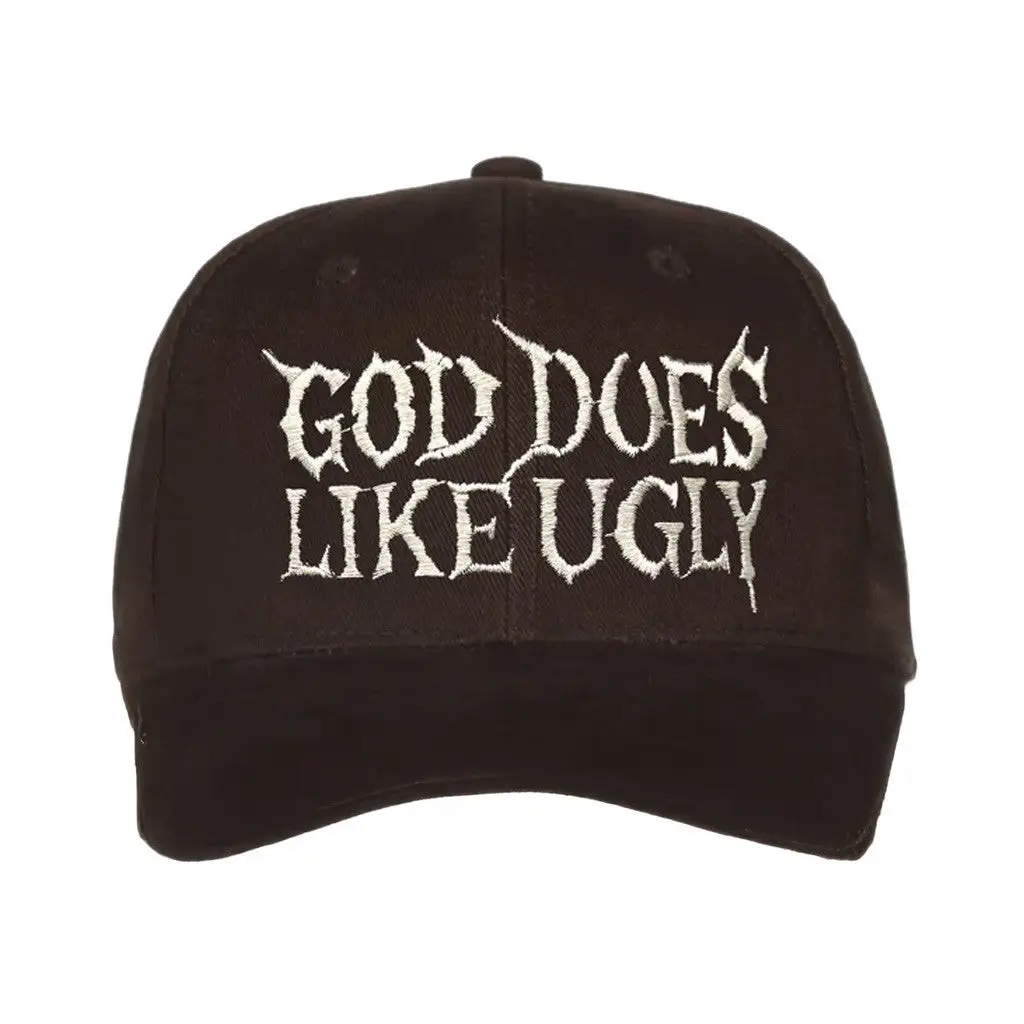 JID Merch God Does Like Ugly Hat Embroidered Gifts For Music Lovers -WearandDecor