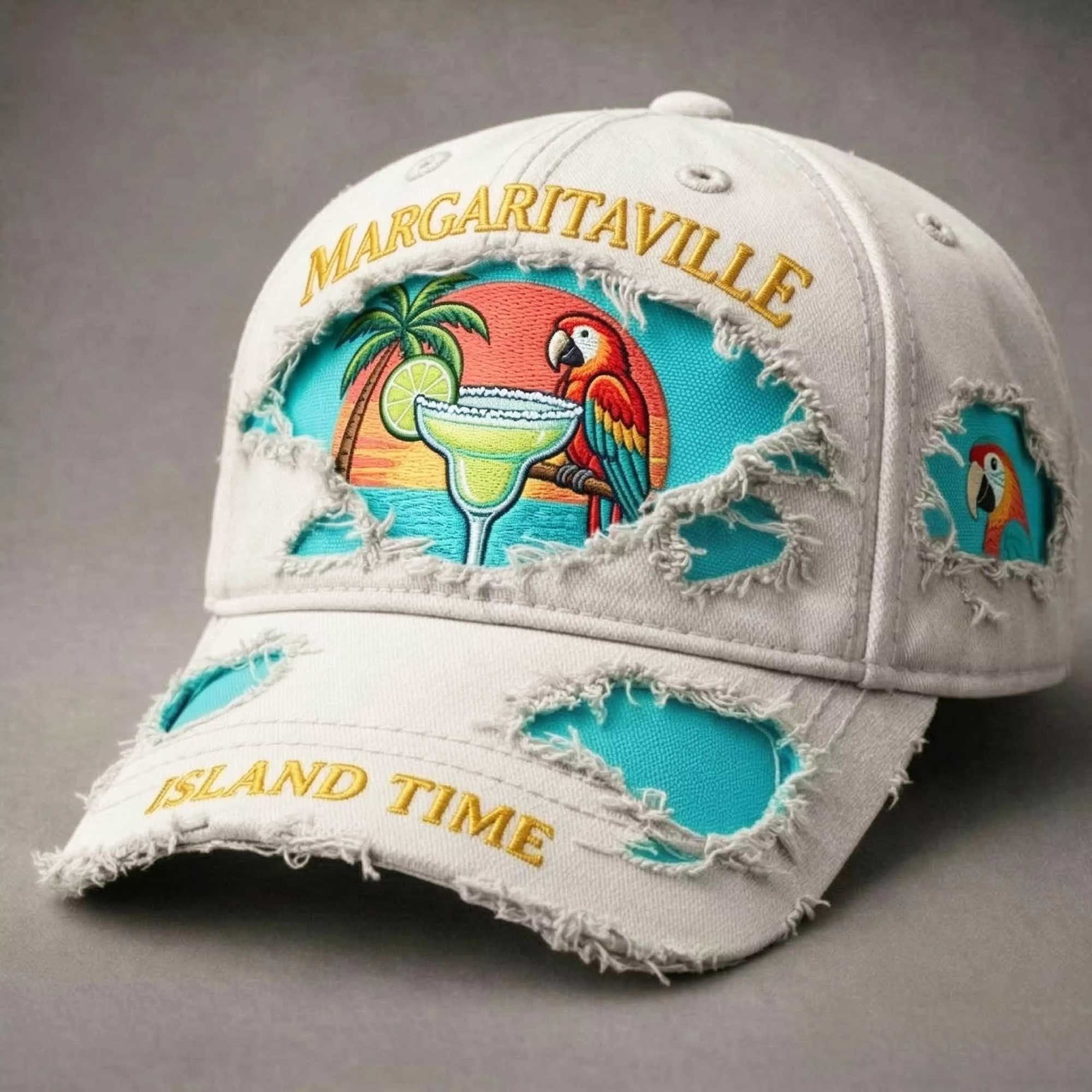 Jimmy Buffet Merch Keep The Party Going Tour Dad Hat Island Time Ball Cap Gift For Son