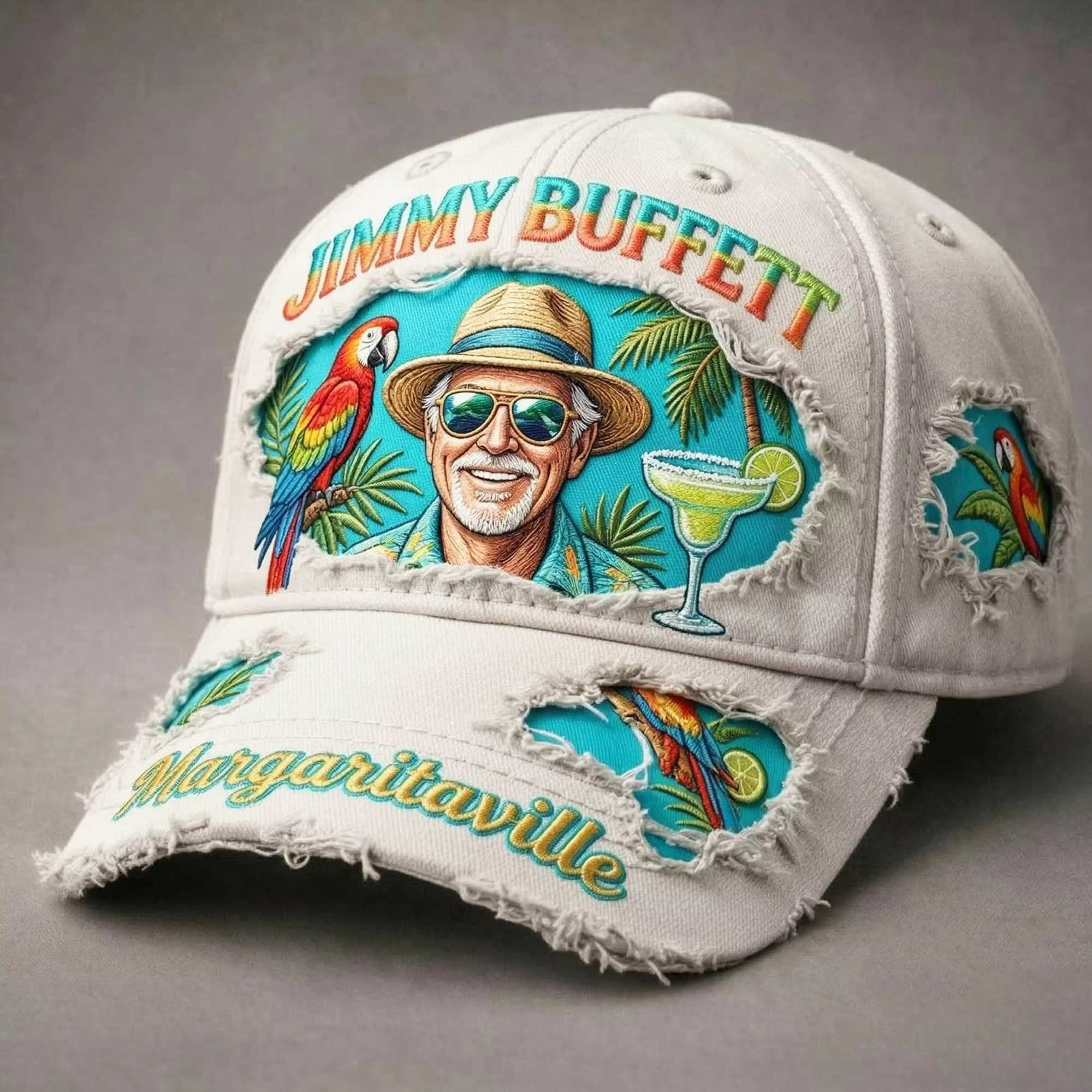 Jimmy Buffet Merch Keep The Party Going Tour Dad Hat Margaritaville Ball Cap Gift For Dad