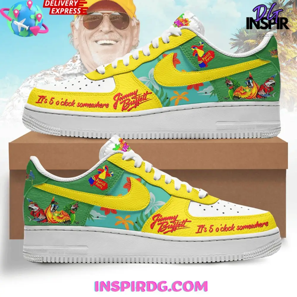 Jimmy Buffett Limited Edition Air Force 1 Jimmy Buffett Limited Edition Air Force 1 - Image 1