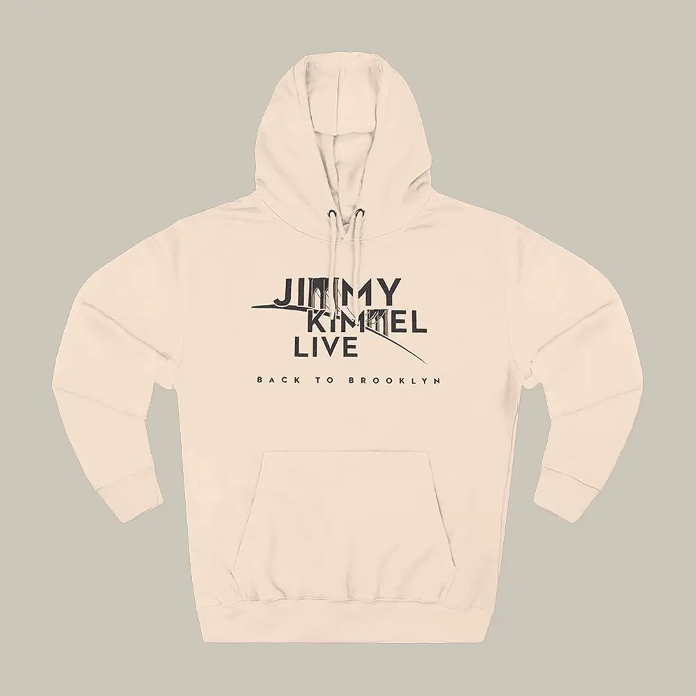 Jimmy Kimmel Live Hoodie Back To Brooklyn Hooded Sweatshirt Fan Merch