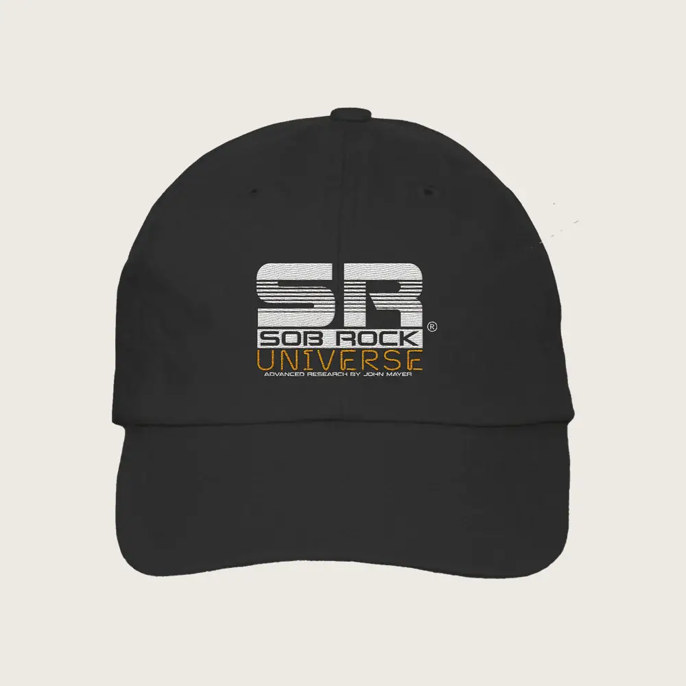 John Mayer Merch Sob Rock Universe Advanced Research Embroidered Hat Gifts For Music Fans -WearandDecor John Mayer Merch Sob Rock Universe Advanced Research Embroidered Hat Gifts For Music Fans -WearandDecor - Image 1