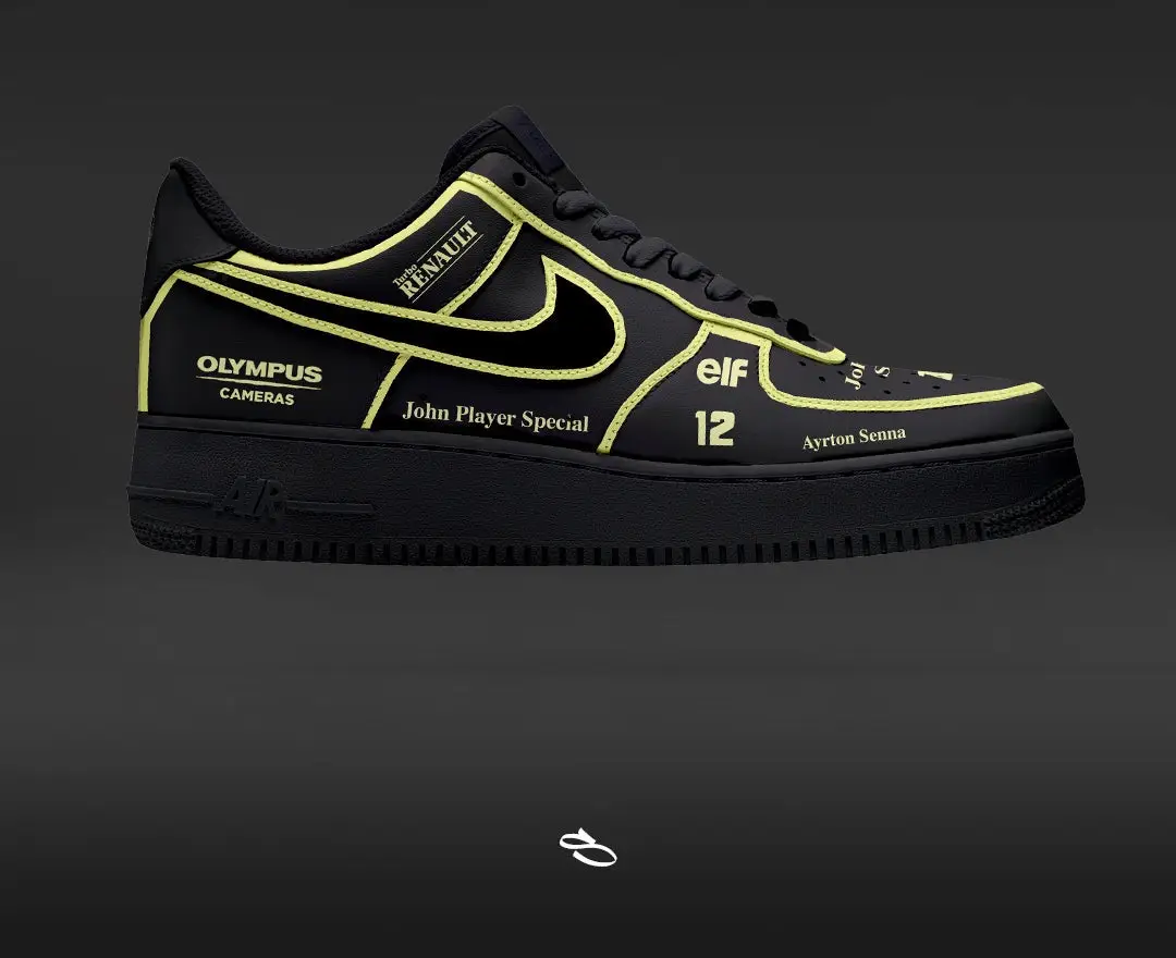 John Player Special - Ayrton Senna Formula 1 Air Jordan John Player Special - Ayrton Senna Formula 1 Air Jordan - Image 1