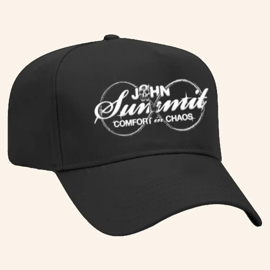 John Summit Merch Comfort In Chaos Infinity Embroidered Hat Gifts For Husband -WearandDecor