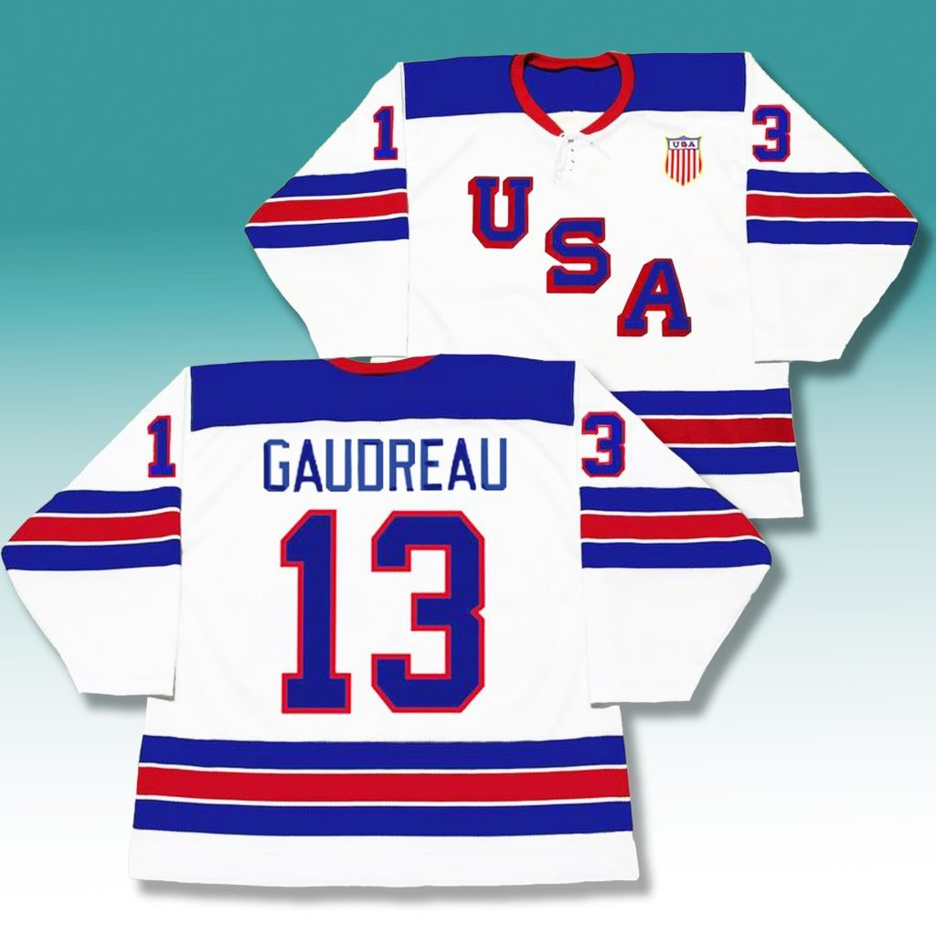 Johnny Gaudreau USA Hockey Jersey USA Olympic Hockey Jersey 2026 USA Hockey Merch