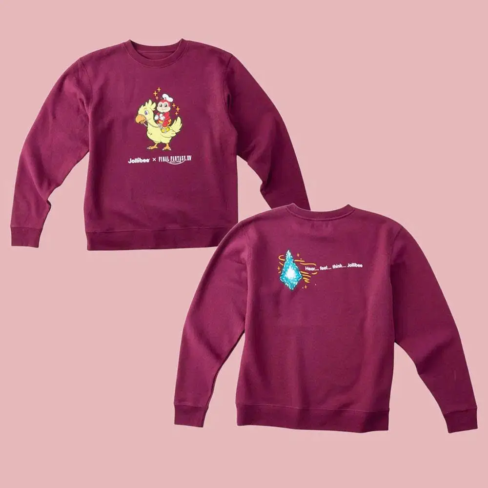 Jollibee Final Fantasy XIV Sweatshirt Jollibee X Ffxiv Merch Gift For Gamers