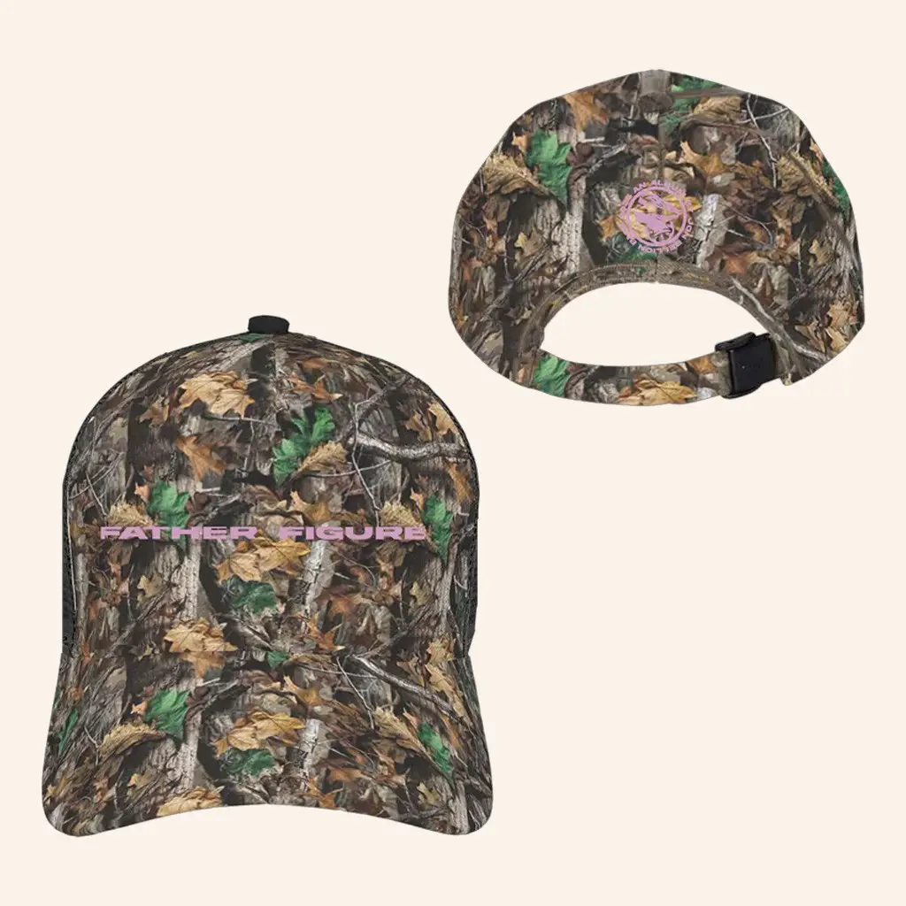 Jon Bellion Merch Father Figure Embroidered Camo Hat Jon Bellion Hat Gifts For Rap Lovers - WearandDecor