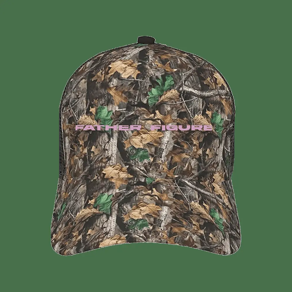 Jon Bellion Merch Jon Bellion Father Figure Camo Dad Hat First Fathers Day Gift -WearandDecor